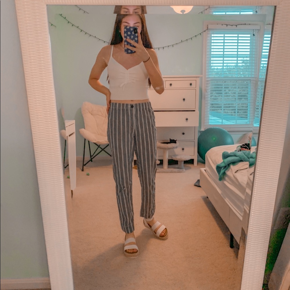 brandy melville striped pants